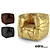 Comfort Plus: Edra Sponge Armchair 3D model small image 1
