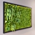 Mossy Wall: Natural Greenery 3D model small image 2