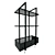 Versatile Shelving Unit: IKEA FALSTERBU 3D model small image 1