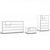 Modern Dotty Bedroom Furniture: 3D Models 3D model small image 3