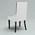 Velvet Glide Chair 3D model small image 2