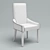 Velvet Glide Chair 3D model small image 3