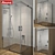 Sleek Matrix Shower: Modern Design 3D model small image 1