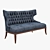 Irene 2-Seater Sofa by Seven Sedie 3D model small image 2