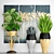 Exquisite 90-Piece Plant Collection 3D model small image 1