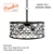 Elegant Divinare Brava Pendant Light 3D model small image 1