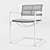 S34N Thonet All Weather Chair: Stylish, Durable, Versatile 3D model small image 3