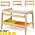 Adjustable Children's Desk Set with IKEA FLISAT 3D model small image 2