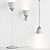 Satin Blown Glass Diffuser 3D model small image 3