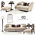 Elegant Christopher Guy Sofa Set 3D model small image 1