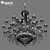 Classic Osgona Pendant Chandelier 3D model small image 3