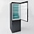 Sophisticated LIEBHERR Fridge 3D model small image 1