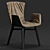 Elegant DRAENERT Armchair and Table 3D model small image 2
