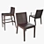 Tosca Collection Chairs: Style and Comfort 3D model small image 1