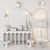 Distinctive Decor Set: Straeten & Bower Accessories, Roinestad Vessels & Designer Lighting 3D model small image 3