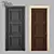 Agata 2 Interior Door by LaPortaBianca: Beautifully Crafted Elegance 3D model small image 1