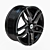 Sleek TSW R16 Car Rim: High-Quality 3D Model 3D model small image 1