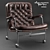 Vintage Leather Armchair 3D model small image 1