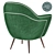 Modish Frida Armchair: Stylish Seating Solution 3D model small image 2