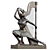 Egyptian Harp Sculpture 3D model small image 1
