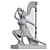 Egyptian Harp Sculpture 3D model small image 3