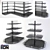 Versatile Iton Shelving System 3D model small image 1