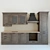Edelform Straight Kitchen - 3300 Size 3D model small image 1