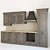 Edelform Straight Kitchen - 3300 Size 3D model small image 2