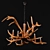 Rustic Elegance Chandelier 3D model small image 2