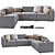 Spacious MARELLI ANDREW: 332x345x83cm 3D model small image 1