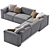 Spacious MARELLI ANDREW: 332x345x83cm 3D model small image 2