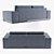Elegant Longi-Cohen Sofa 3D model small image 2