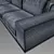 Modern Longi Cohen Sectional Sofa 3D model small image 3