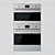 Sleek Smeg Oven Duo: SFP6390XE & SF4390MCX 3D model small image 2