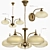 Modern Saturn Pendant Light 3D model small image 1