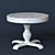 Marble Round Classic Table 3D model small image 1