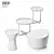 Sleek CK Tables Set 3D model small image 2
