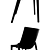 Minimalist Zartan Chair by Starck 3D model small image 2