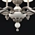 Elegant San Michele Chandelier 3D model small image 2