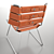 Luxury Nomadic Louis Vuitton Chair 3D model small image 2