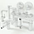 Hansgrohe Metris: Contemporary Mixer Collection 3D model small image 3