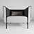 Modern Comfy MADE Armchair 3D model small image 2