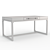 Rustic Rainer Desk: Stylish, Spacious & Functional 3D model small image 3