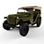 GAZ 67 - Rugged Off-Road Vehicle 3D model small image 1