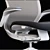 ASIS FOLLOW Mesh Rolling Chair 3D model small image 2