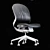 ASIS FOLLOW Mesh Rolling Chair 3D model small image 3