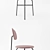 Stylish Afteroom Plus Chair & Snaregade Tables Combo 3D model small image 2