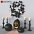 Haunted Halloween Decor Set 3D model small image 1