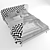 Elegant Bolzan Corolle Bed 3D model small image 3