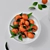 Mini Mandarin Tree: Potted Zen 3D model small image 2